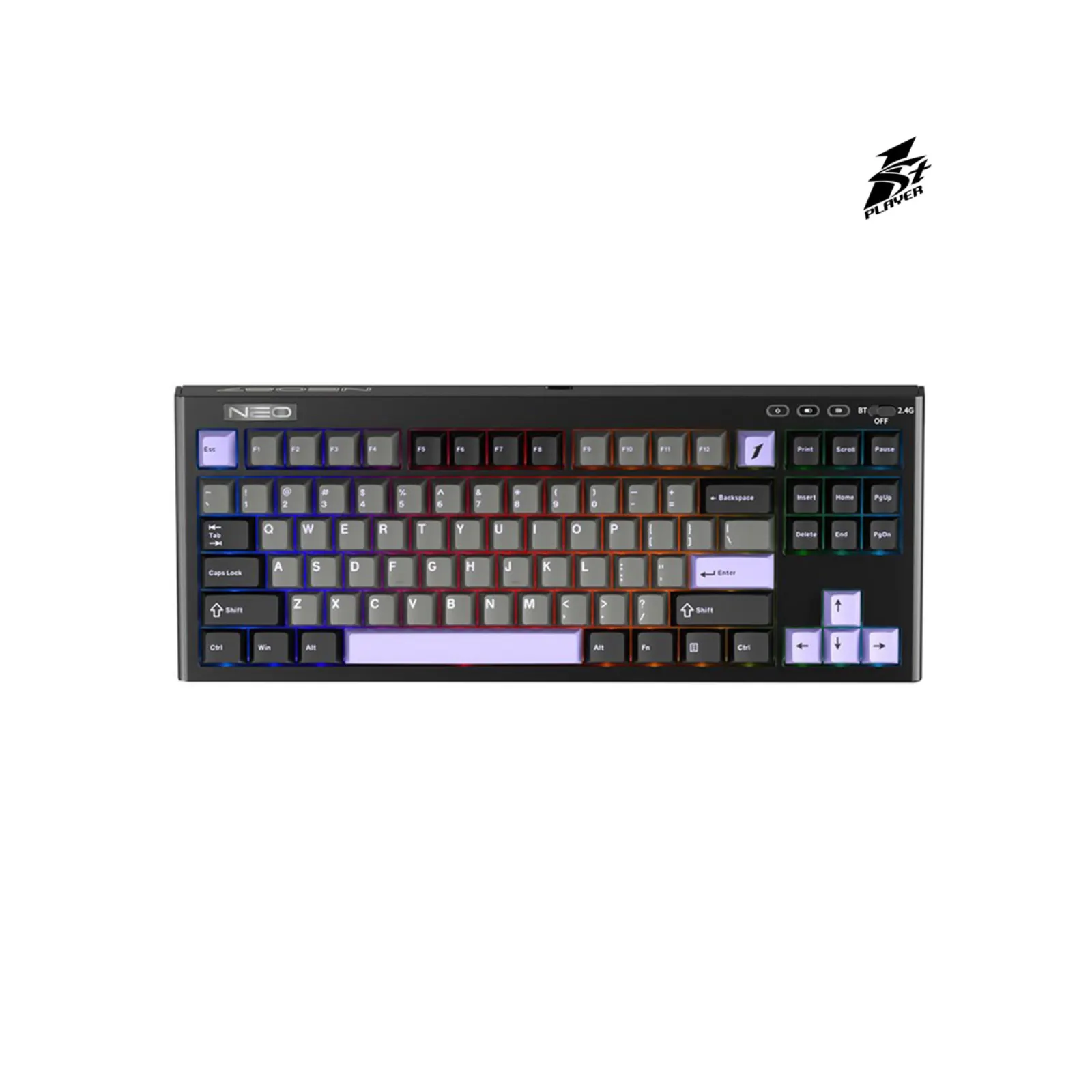 KEYBOARD 1STPLAYER NEO87 MIDNIGHT VIOLT