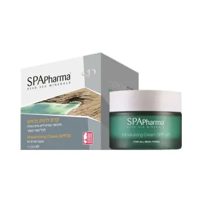 SPA PHARMA DEAD SEA MINERAL MOISTURIZING SPF25 50ML
