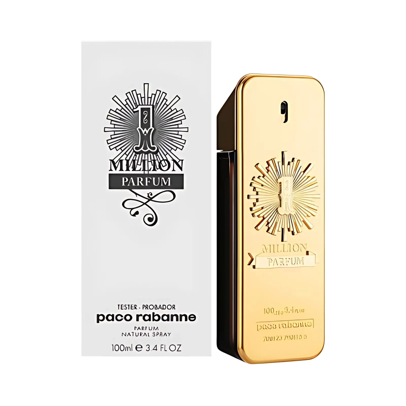 PACO RABANNE 1 MILLION TESTER PROBADOR MEN 100ML 3.4OZ