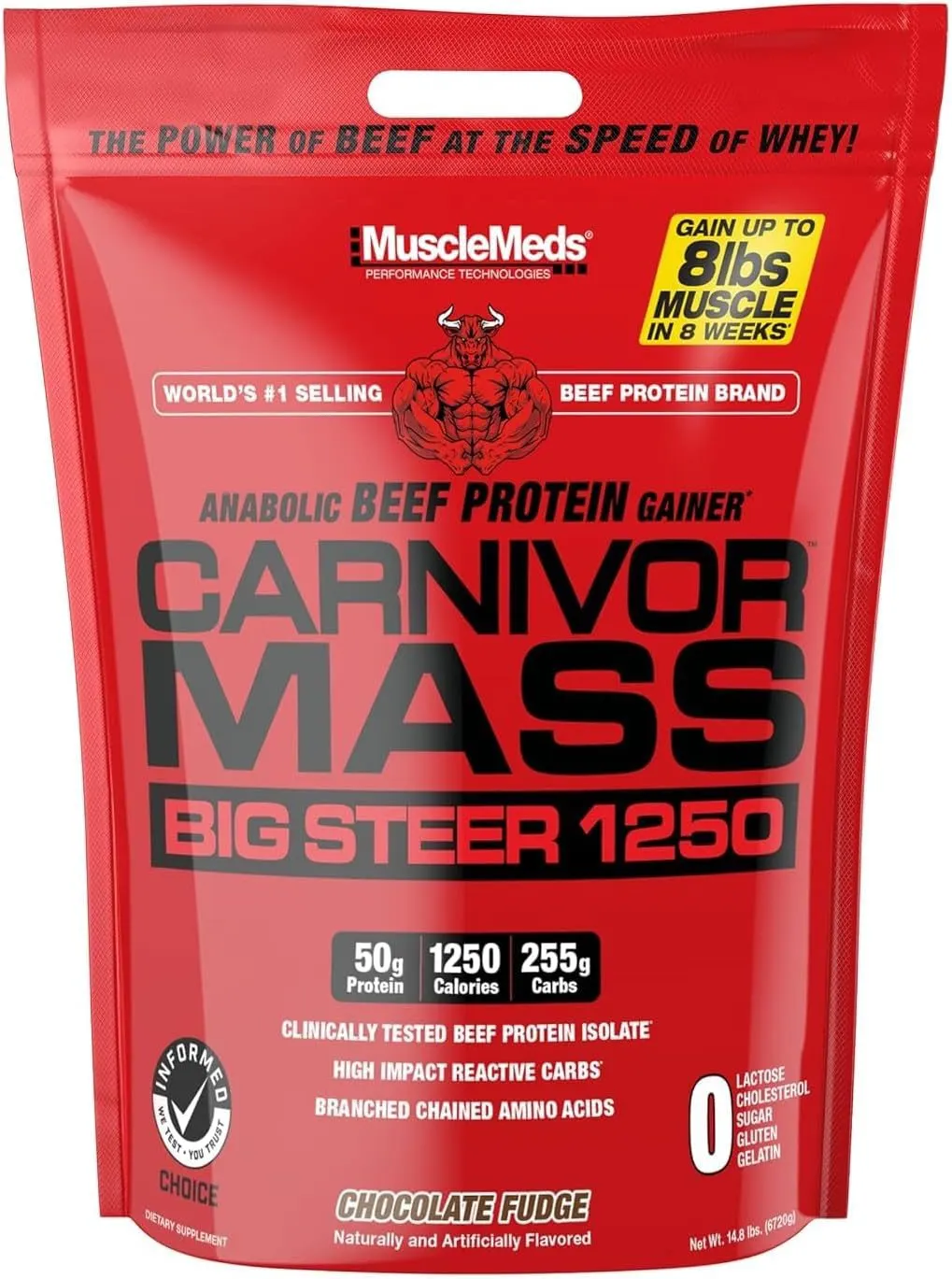 Muscle Meds Carnivor Mass Big Steer 1250