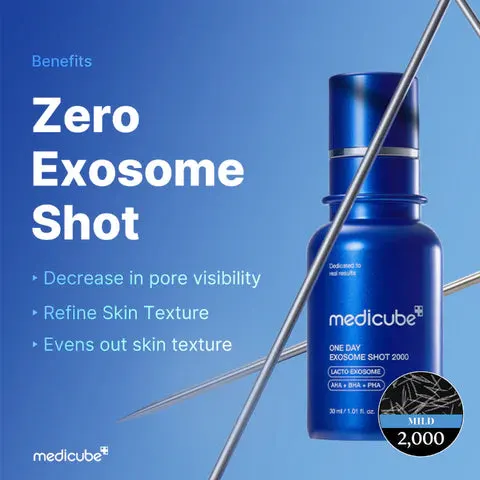 Medicube ONE DAY EXOSOME SHOT PORE AMPOULE 2000