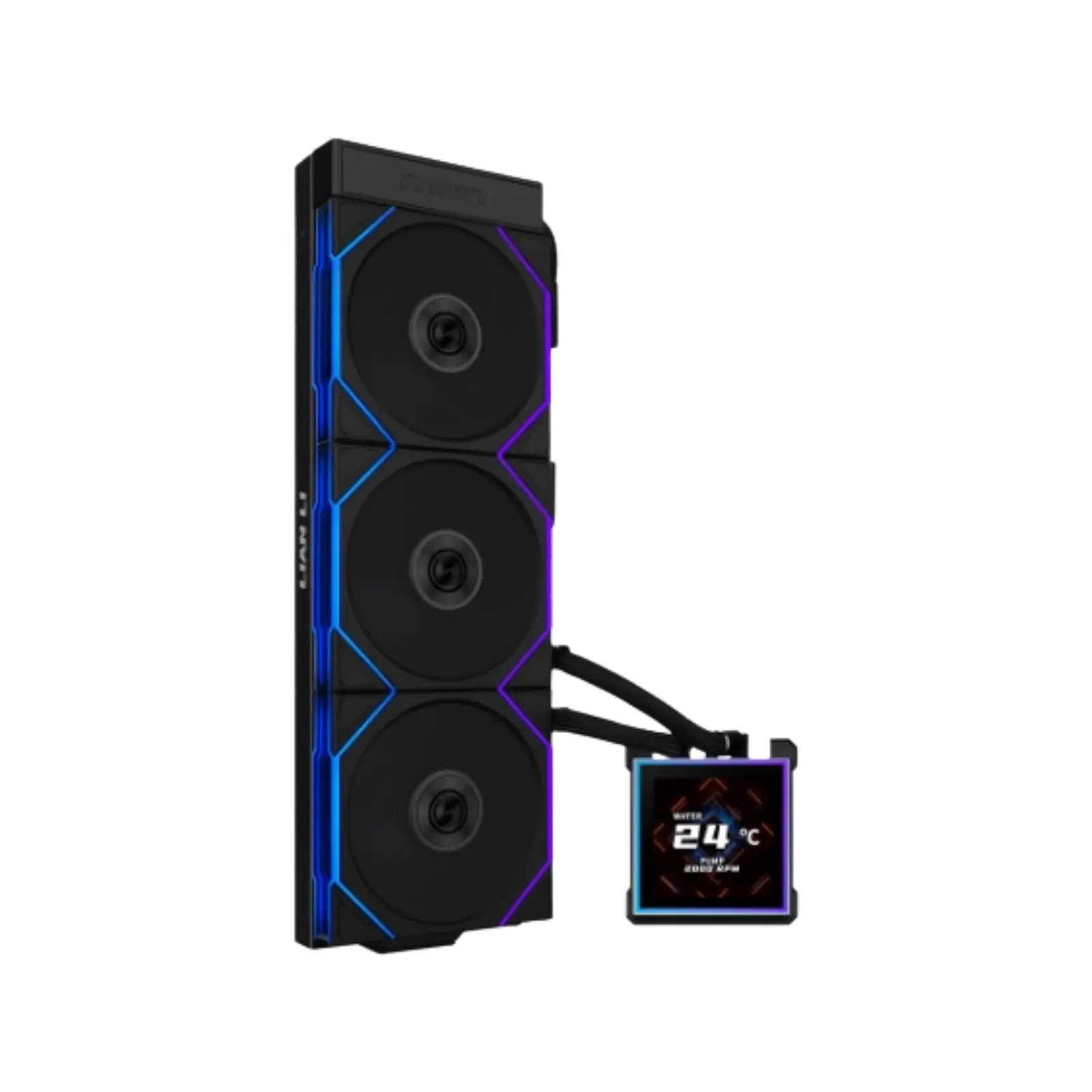 LIAN LI CPU LIQUID COOLER HYDROSHIFT II LCD-S 360TL BLACK
