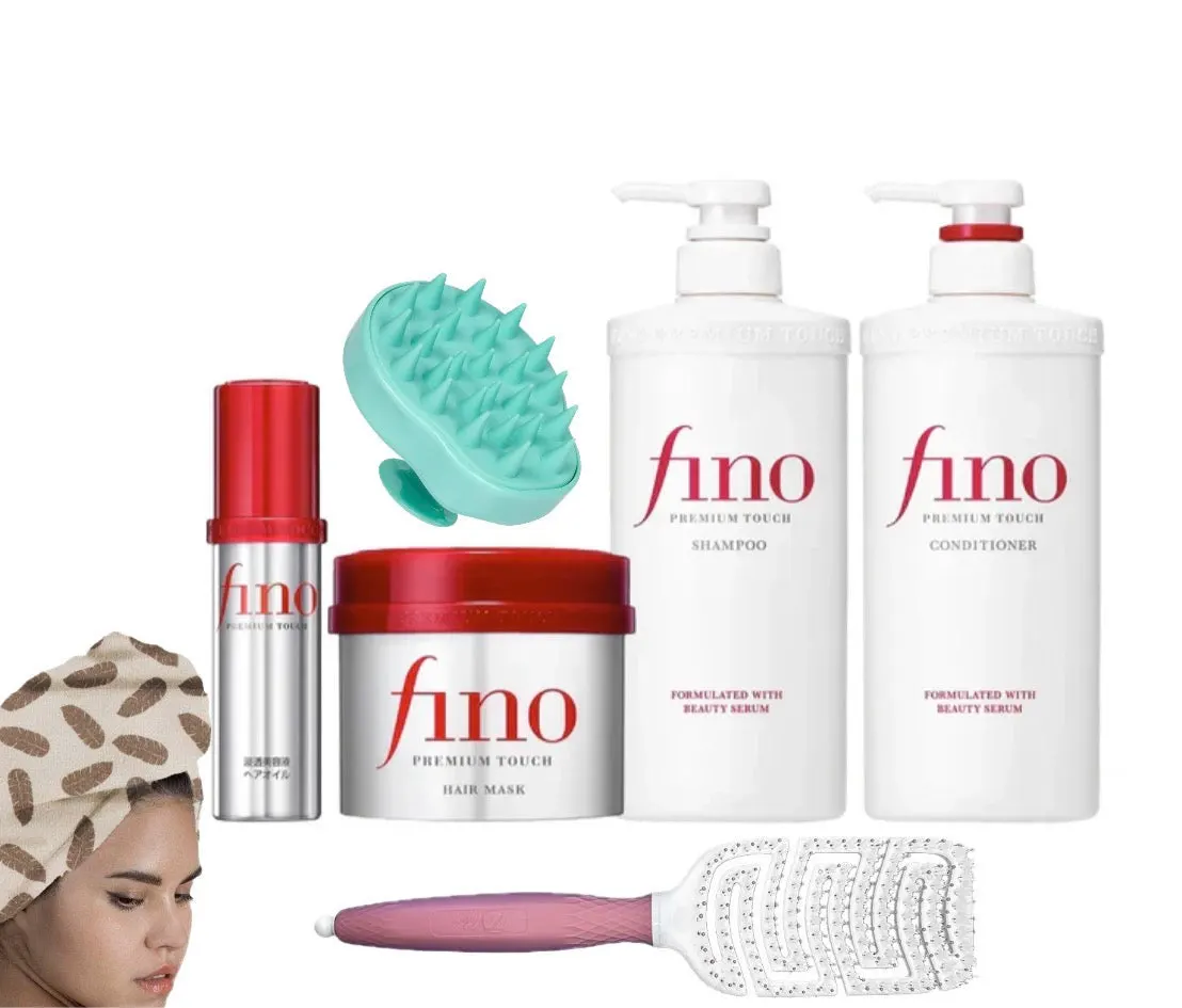Fino Complete Care Set for Dry Hair  مجموعة فينو العناية للشعر الجاف