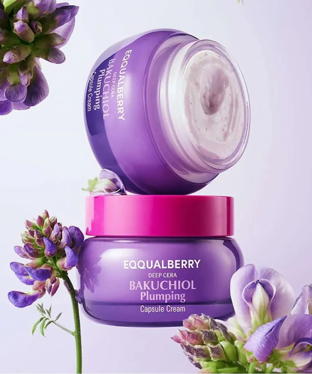EQQUALBERRY – Bakuchiol Plumping Capsule Cream