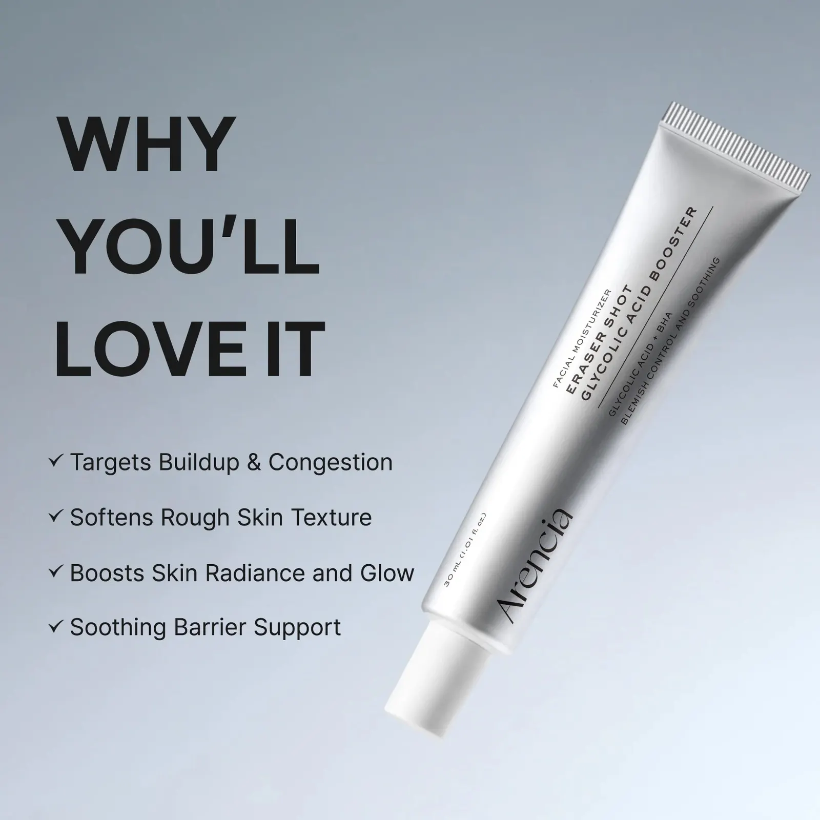 Arencia (Glycolic Acid+ Vitamin C) Booster Shot 30ml