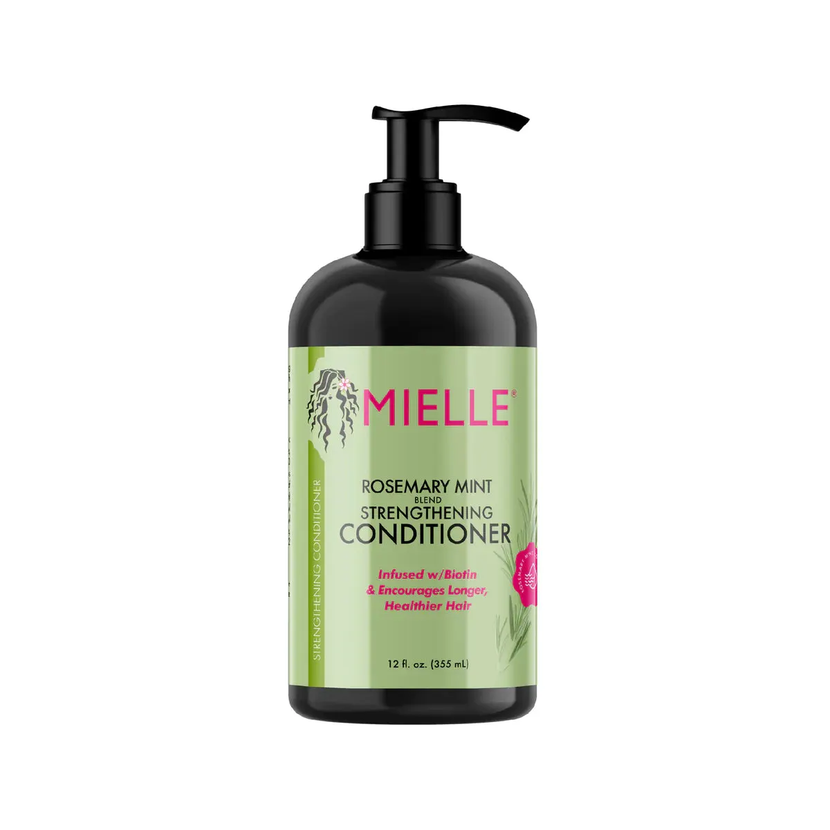 Mielle, Strengthening conditioner, Mint Rosemary بلسم مييل المقوي بالنعناع وإكليل الجبل