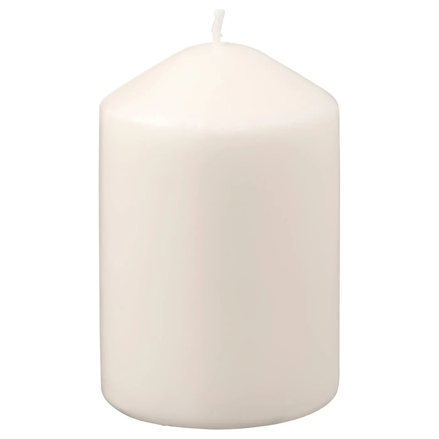 LÄTTNAD شمع غير معطر, لون طبيعي, 10 سم